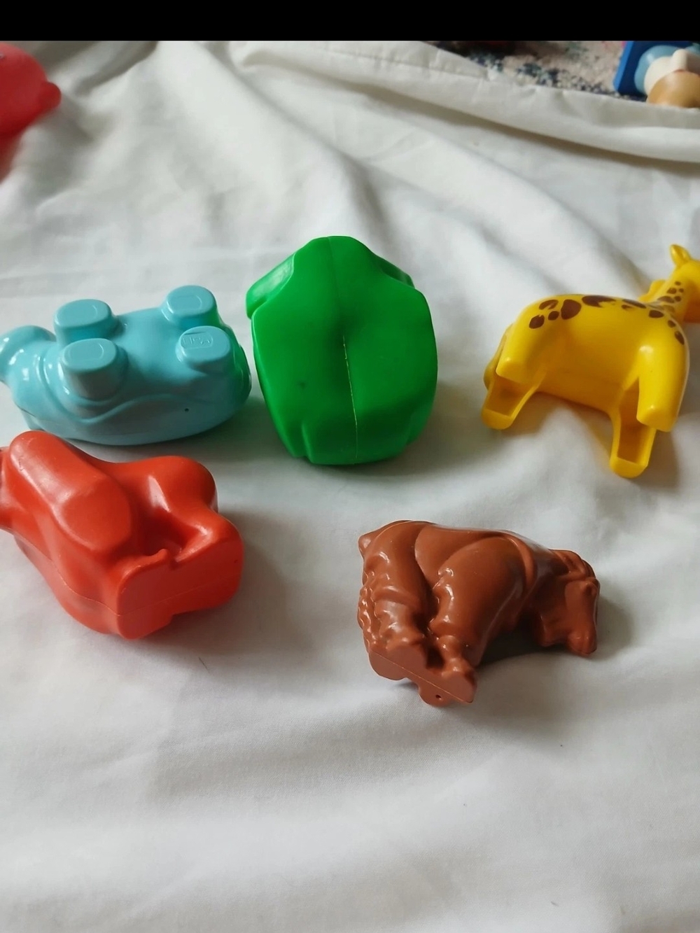 Vintage Fisher Price Little People Zoo Animals Lot
